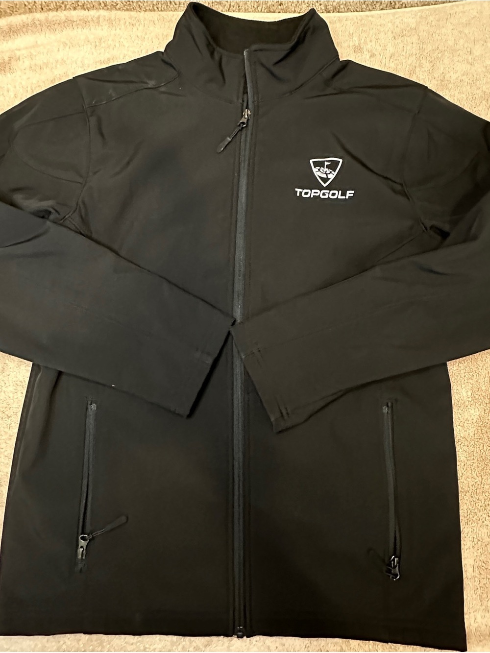 Men's Black Performance Softshell Jacket